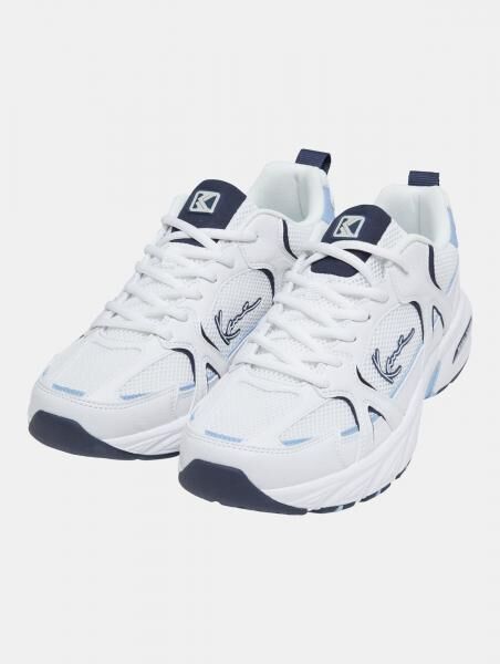 moderne Karl Kani Herren Sneaker Wei&szlig;