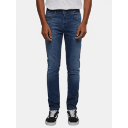 moderne Urban Classics Herren Jeans Slim Fit Stretch mit Baumwolle Blau