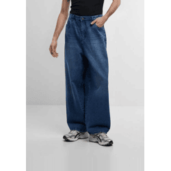 moderne Urban Classics Herren Jeans Taschen Denim 450 g/m² mit Baumwolle Blau