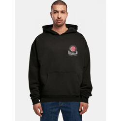 moderner Merchcode Herren Hoodie Oversize 460 g/m² mit Baumwolle Schwarz
