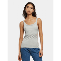 modernes Build Your Brand Damen T-Shirt Stretch Slim Fit 180 g/m² mit Baumwolle Grau