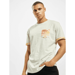 modernes Just Rhyse Herren T-Shirt mit Baumwolle Ecru-Weiß