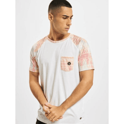 modernes Just Rhyse Herren T-Shirt mit Baumwolle Weiß
