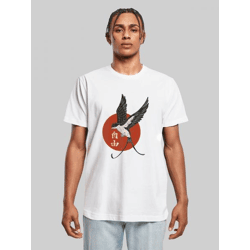 modernes Mister Tee Herren T-Shirt mit Baumwolle Weiß