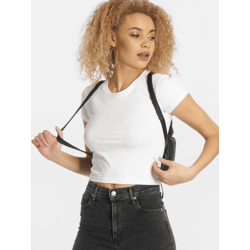 modernes Urban Classics Damen T-Shirt Stretch 180 g/m² mit Baumwolle Weiß