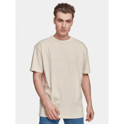 Modern Urban Classics Men's Oversized T-Shirt, 180 g/m², Cotton, Beige