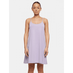 modisches Urban Classics Damen Kleid Stretch 180 g/m² mit Baumwolle Violett