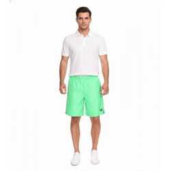 Outfitter OCEAN FABRICS Trainings-Shorts für Herren nachhaltige Sport-Hose Tahi Match OUT-M-1032-OTW Hell-Grün