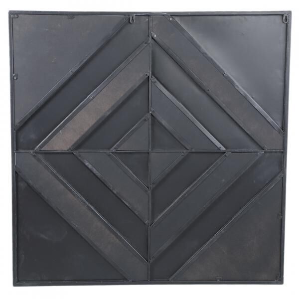 PTMD Wandpaneel Mixa schwarz 120 x 120 cm