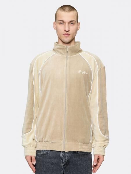 Simple Sean John Men's Jacket in Beige Cotton