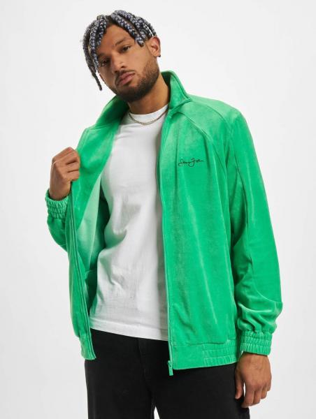 schlichte Sean John Herren Jacke mit Baumwolle Gr&uuml;n