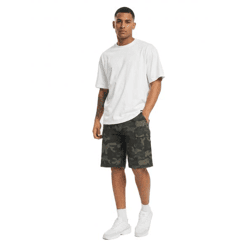 sommerliche Brandit Herren Cargo Shorts Robuste Ripstop Bermuda aus Baumwolle Camouflage