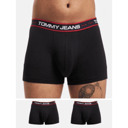 sommerliche Tommy Hilfiger Herren Shorts Stretch mit Baumwolle Schwarz