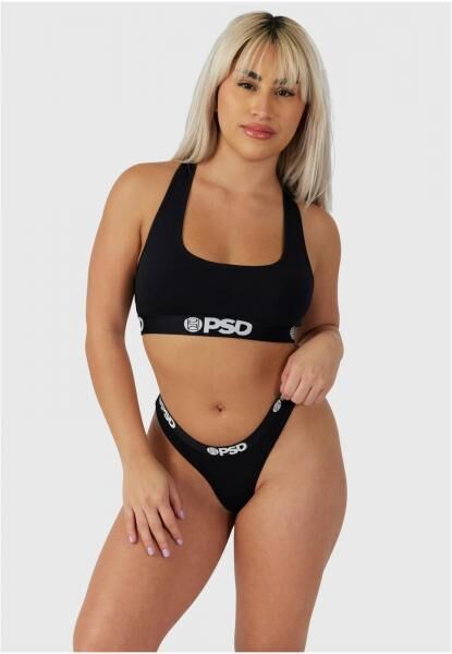 sportliche PSD Damen Socken Stretch Schwarz