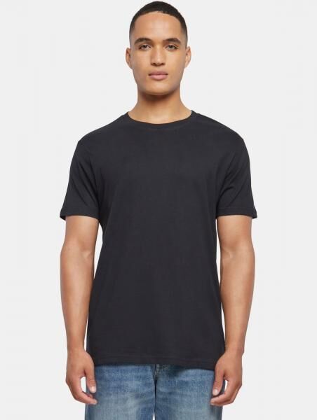 sportliches Build Your Brand Herren T-Shirt 180 g/m&sup2; mit Baumwolle Schwarz