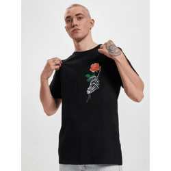 sportliches Mister Tee Herren T-Shirt 200 g/m² mit Baumwolle Schwarz