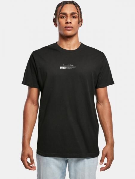 sportliches Mister Tee Herren T-Shirt 200 g/m&sup2; mit Baumwolle Schwarz