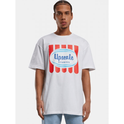 sportliches Mister Tee Herren T-Shirt Oversize 240 g/m² mit Baumwolle Weiß