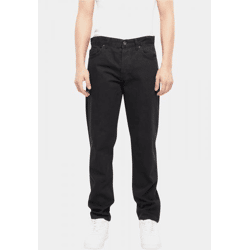 stylische 2Y Premium Herren Jeans Stretch Reißverschluss mit Baumwolle Schwarz