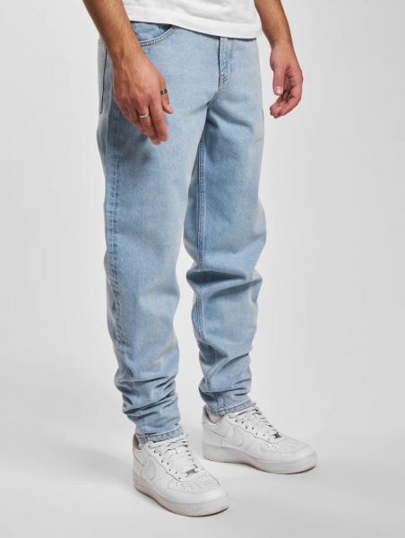stylische DEF Herren Jeans Taschen Denim mit Baumwolle Blau
