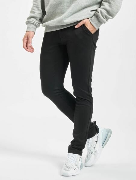 stylische Denim Project Herren Jeans Stretch Rei&szlig;verschluss Taschen Schwarz