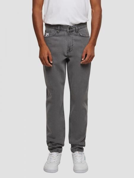 stylische Karl Kani Herren Jeans mit Baumwolle Grau