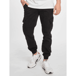 stylische URBAN CLASSICS Herren Jeans Stretch Taschen 270 g/m² mit Baumwolle Schwarz