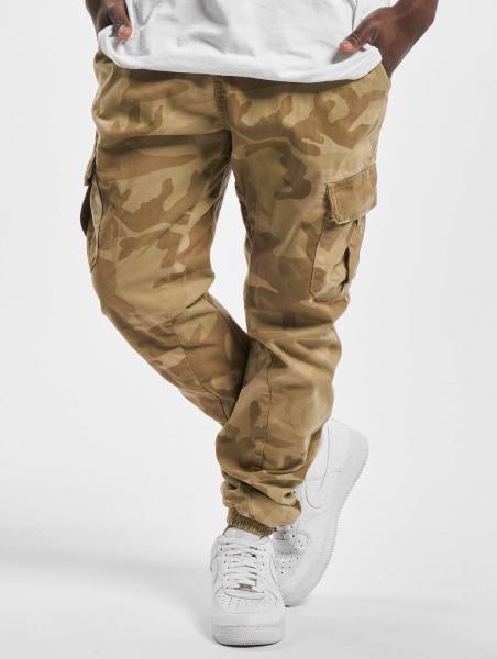 stylische Urban Classics Herren Jeans Stretch Taschen 312 g/m&sup2; mit Baumwolle Camouflage