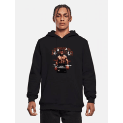 weicher Mister Tee Herren Hoodie Taschen Kapuze 300 g/m² mit Baumwolle Schwarz