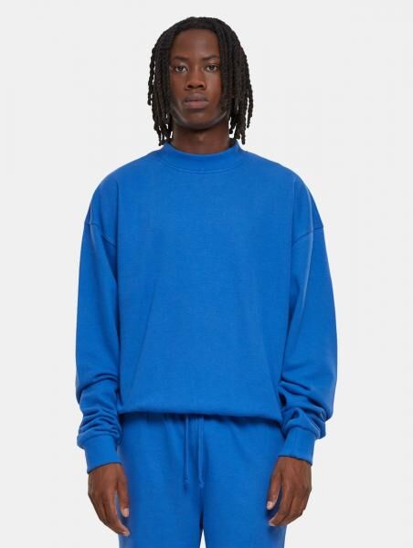 weiches Urban Classics Herren Sweatshirt 280 g/m&sup2; mit Baumwolle Blau