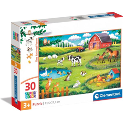 30 Teile Puzzle Supercolor - Noli - Der Bauernhof