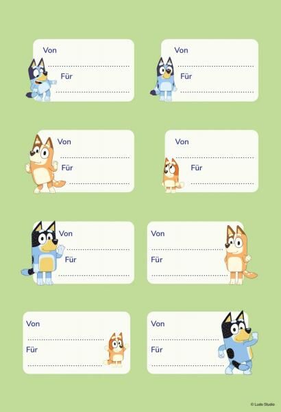 Bluey: Mein lustiger Kindergartenblock