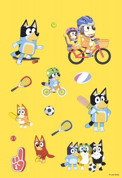 Bluey: Mein lustiger Kindergartenblock