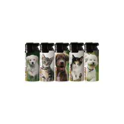 Cats & Dogs - Turbo Feuerzeug Sortiment - 50er Display