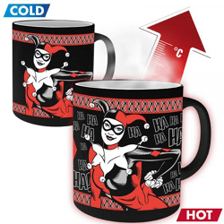 DC COMICS - Mug Heat Change - 320 ml - Harley Quinn Psychotic *