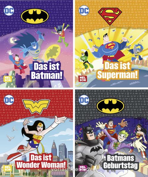 DC Superhelden Pixi: 5-8 - 24 Mini-B&uuml;chlein im Display
