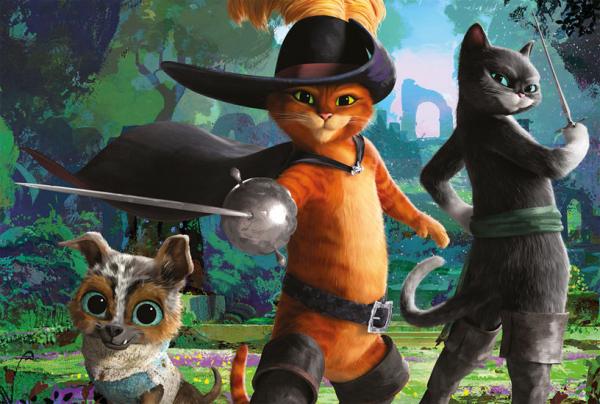 Der gestiefelte Kater - Der letzte Wunsch - Puzzle 200 Teile
