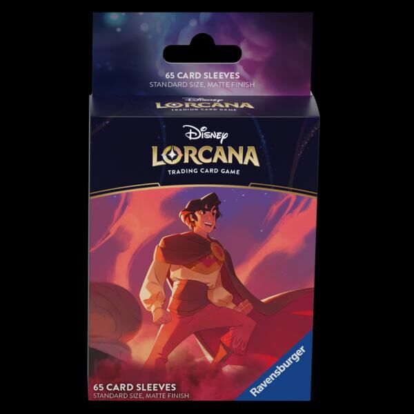 Disney Lorcana: Set 5 - Kartenh&uuml;llen (65) / Card Sleeves Aladdin