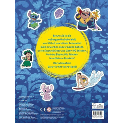 Disney Stitch: Der große Glow-in-the-Dark Stickerspaß - Softcoverbuch