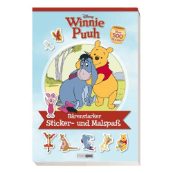 Disney Winnie Puuh: Bärenstarker - Sticker- und Malspaß Superstickerblock