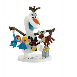 Frozen: Olaf Thaws — Olaf with a Garland — Action Figure