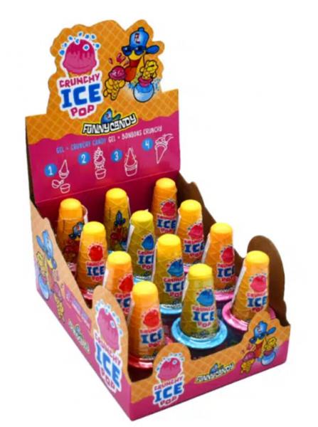 Funny Candy - Crunchy Ice Pop - 65 g