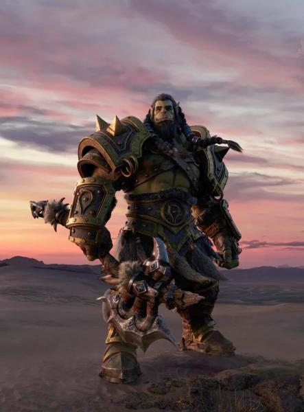 Geschenkset World of Warcraft "The Orc Thrall" Revell Modellbausatz mit Basiszubeh&ouml;r 1:16