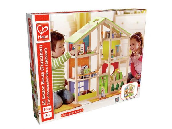 Hape - Vier-Jahreszeiten Haus (m&ouml;bliert)   