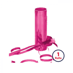 Luftschlangen metallic-violett - 4 m