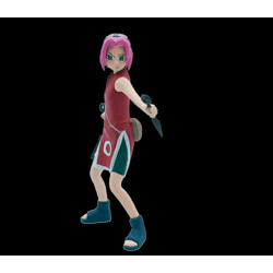 Naruto - Sakura play figure