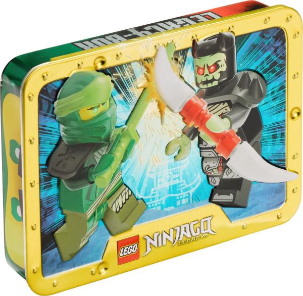 Ninjago Set - Tin Box + 4 Booster Pack 