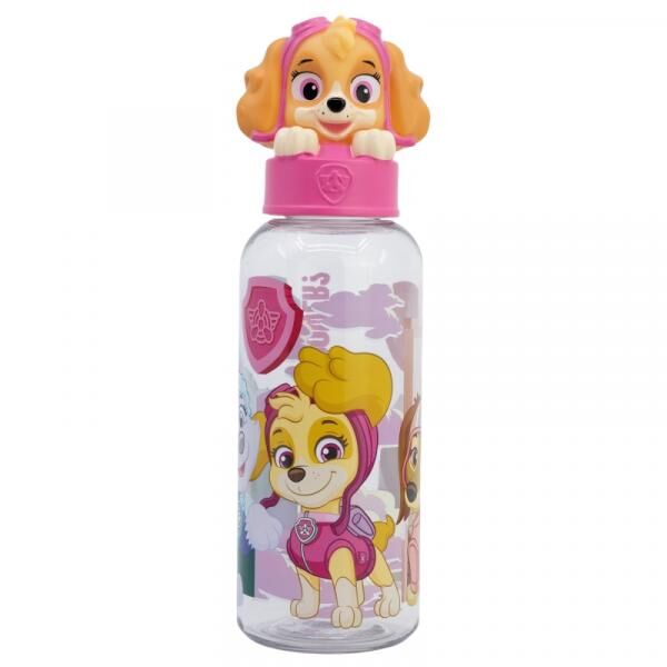 Paw Patrol - Girl Superpowers 3D Figur Trinkflasche - 560 ml