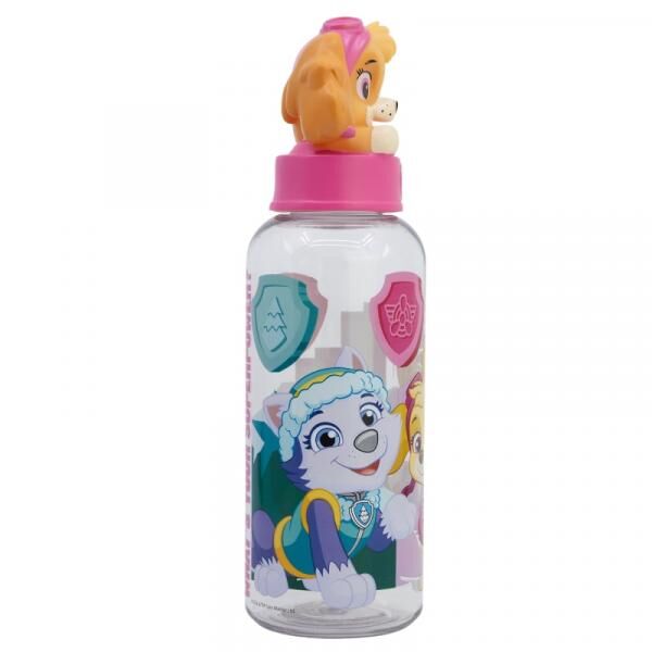 Paw Patrol - Girl Superpowers 3D Figur Trinkflasche - 560 ml