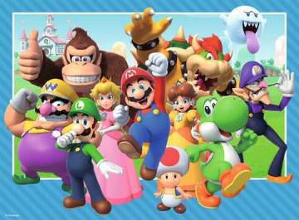 Super Mario - Let's go! - Puzzle 100 pieces